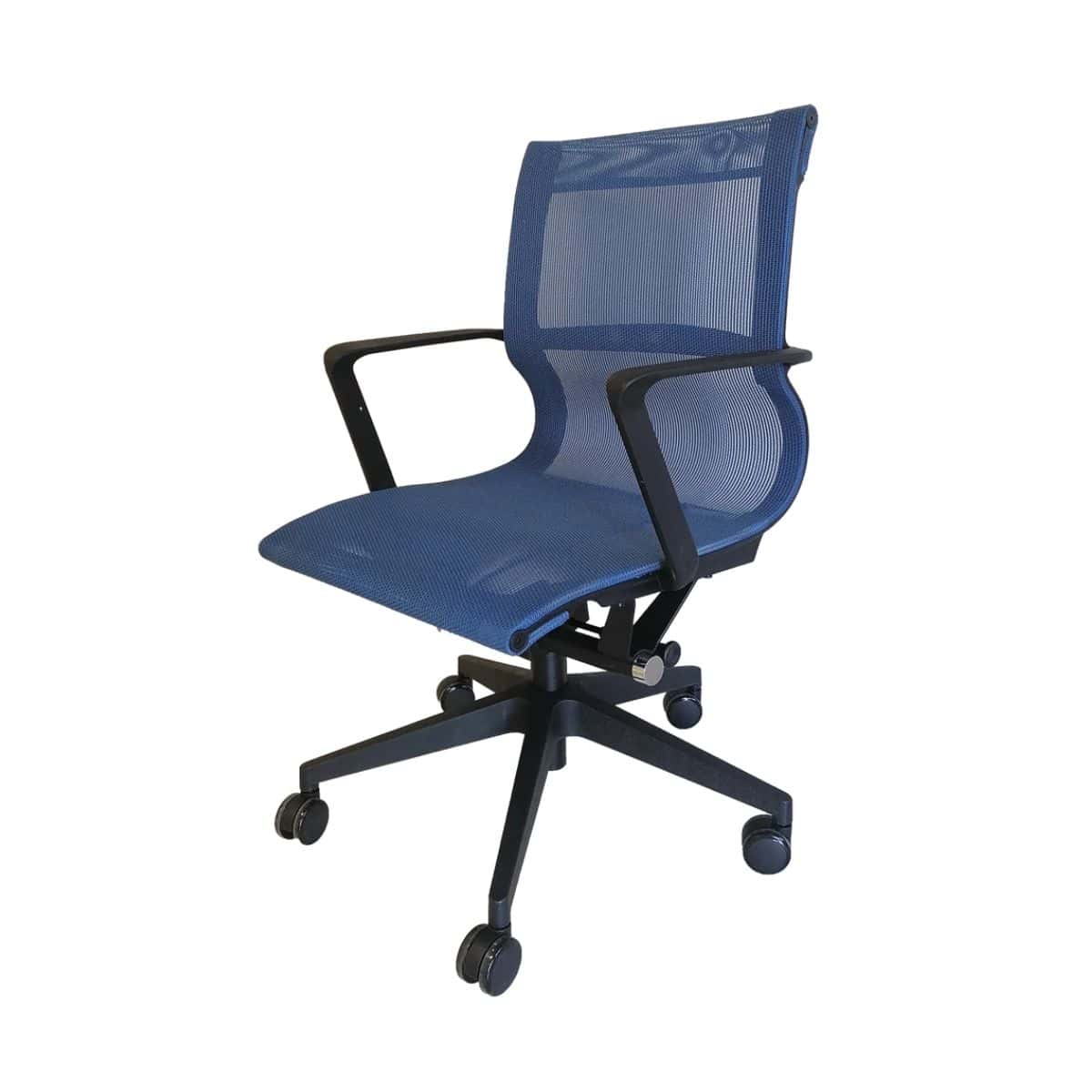 CHB6001 mesh office chair with black frame and nylon base