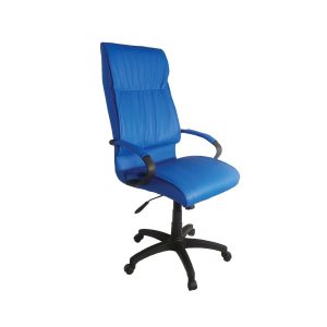 Condor high back office chair with swivel and tilt mechanism, gas height adjustment and nylon base