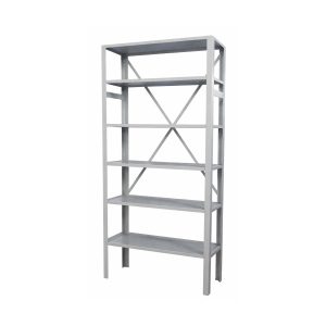 EVSH001 steel shelving unit with 6 storage shelves for warehouse and office organisation