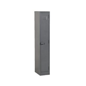 FL501 factory locker single door steel locker with hasp and staple locking provision